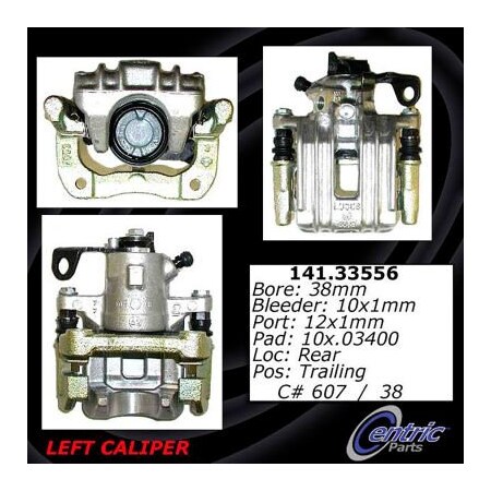 Centric Posi-Quiet Loaded Caliper , Posi Quiet 142.33556